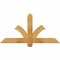 Ekena Millwork Redmond Rough Sawn Timber Gable Bracket, Western Red Cedar, 48"W x 24"H x 4"D x 4"F, 12/12 Pitch GBW048X24X0404RED00RWR - alternate 1